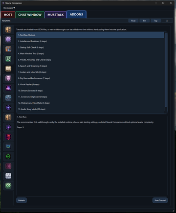 Tutorial Browser