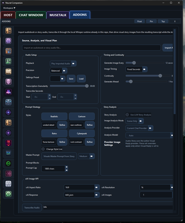 Audio Story Mode