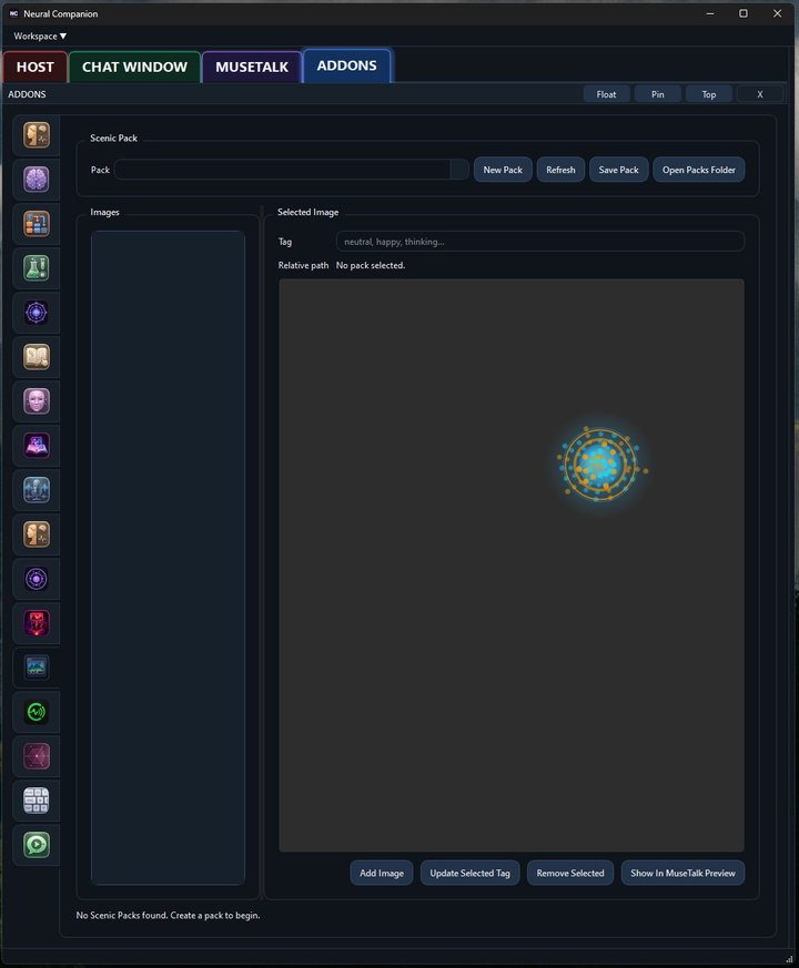Scenic Pack Editor