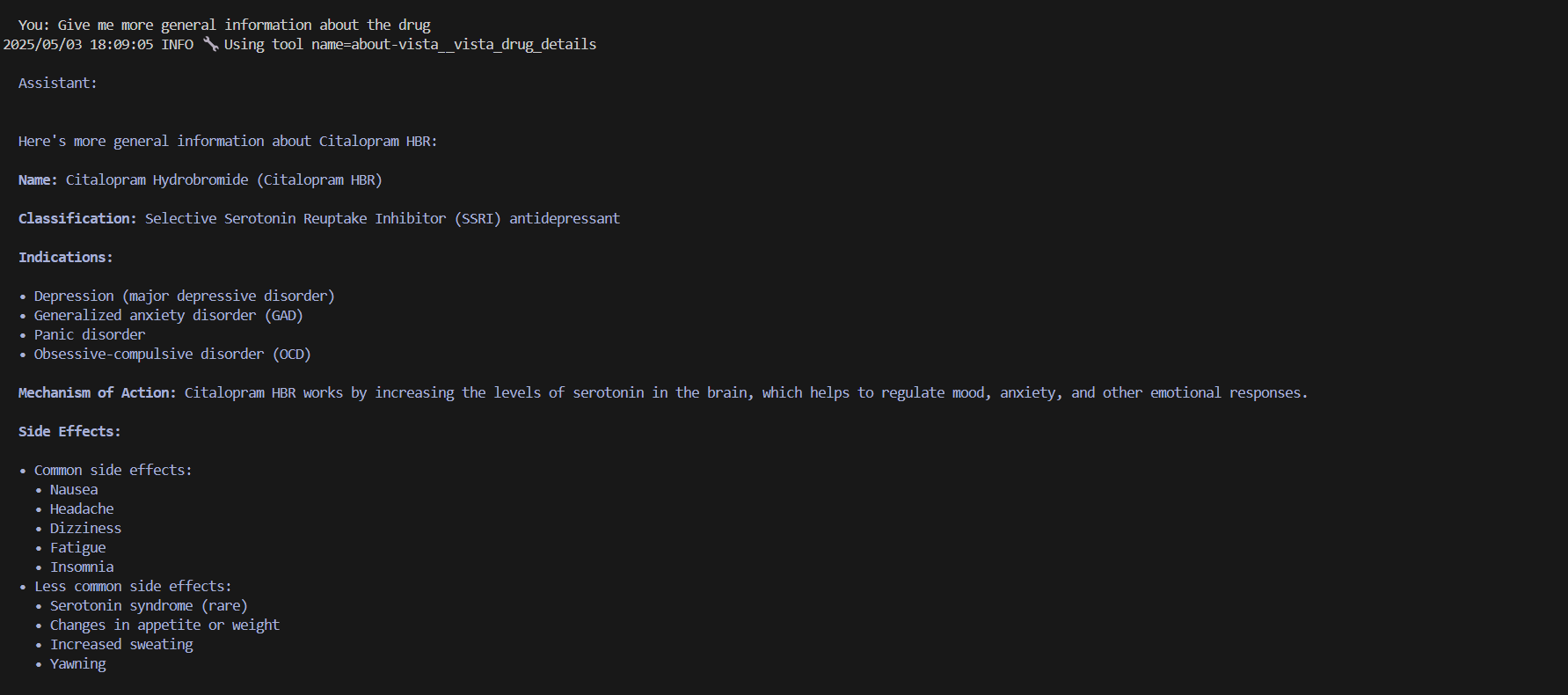 General Drug Information