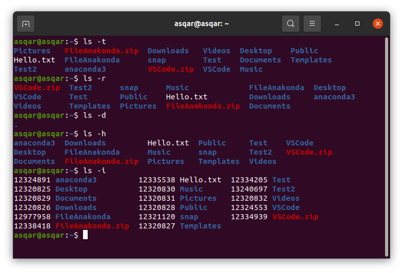 Ubuntu cmd