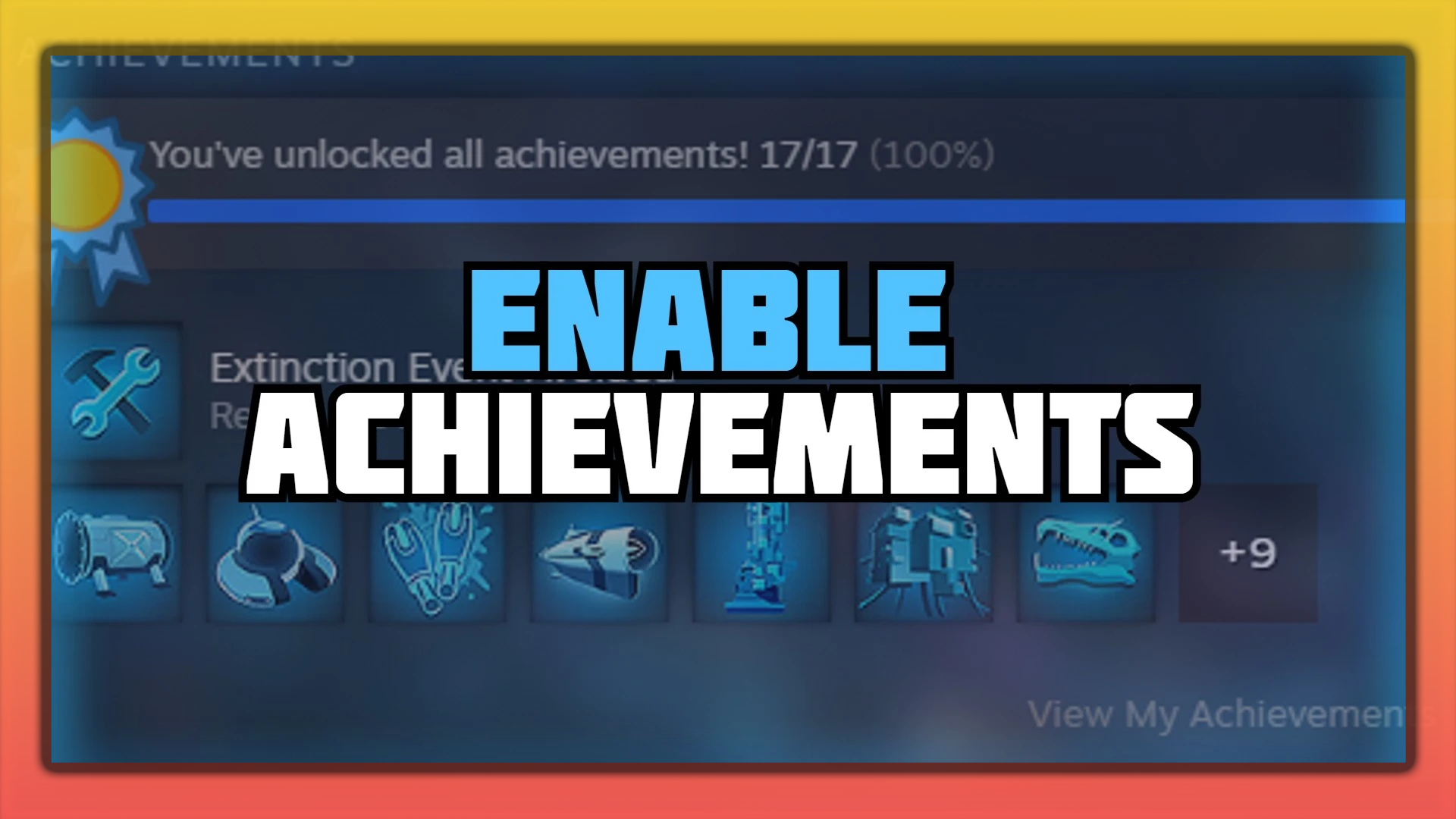 Enable Achievements