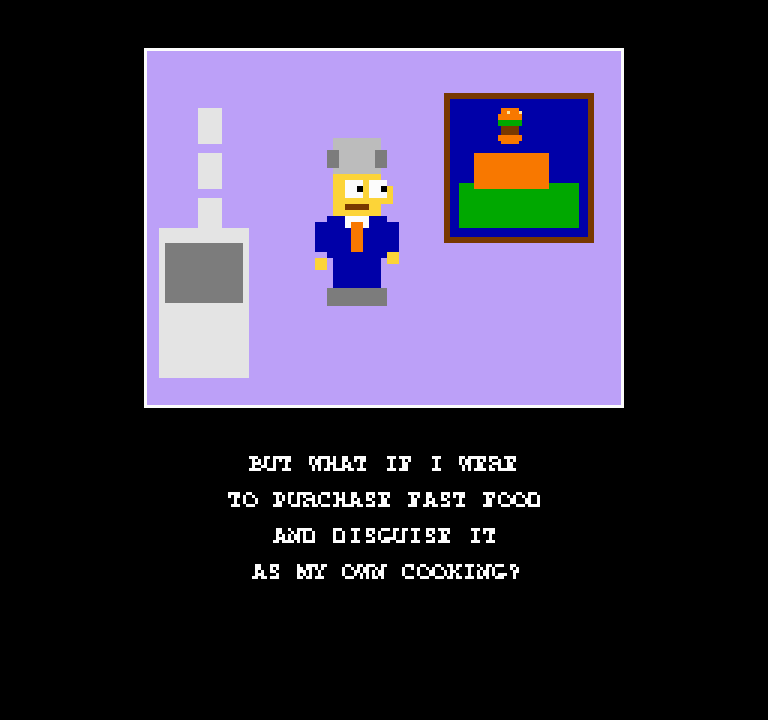 Steamed Hams: The Game screenshot