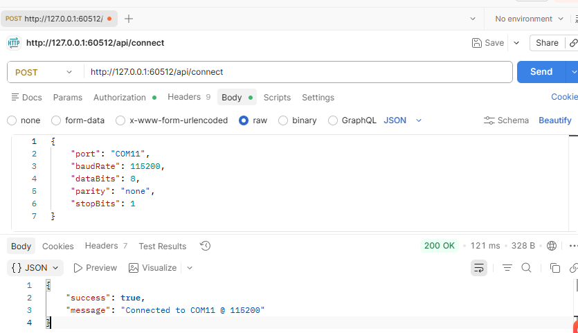 Bridge API testing