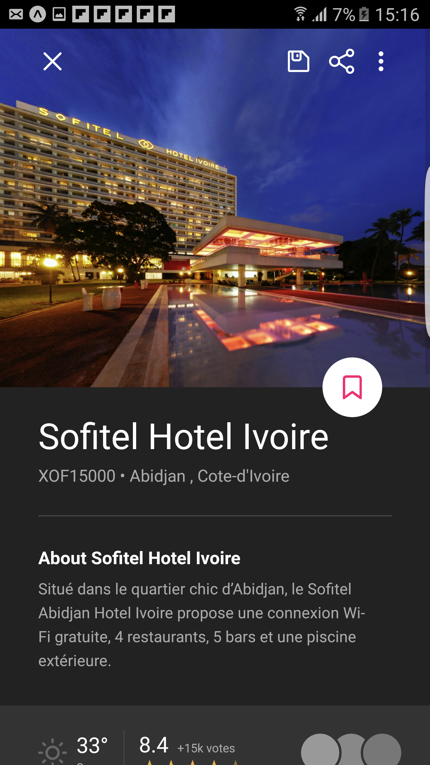 sofitel exemple