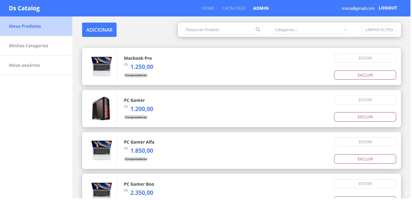GitHub - RangelMoreira/dscatalog: Catalogo digital de produtos ...