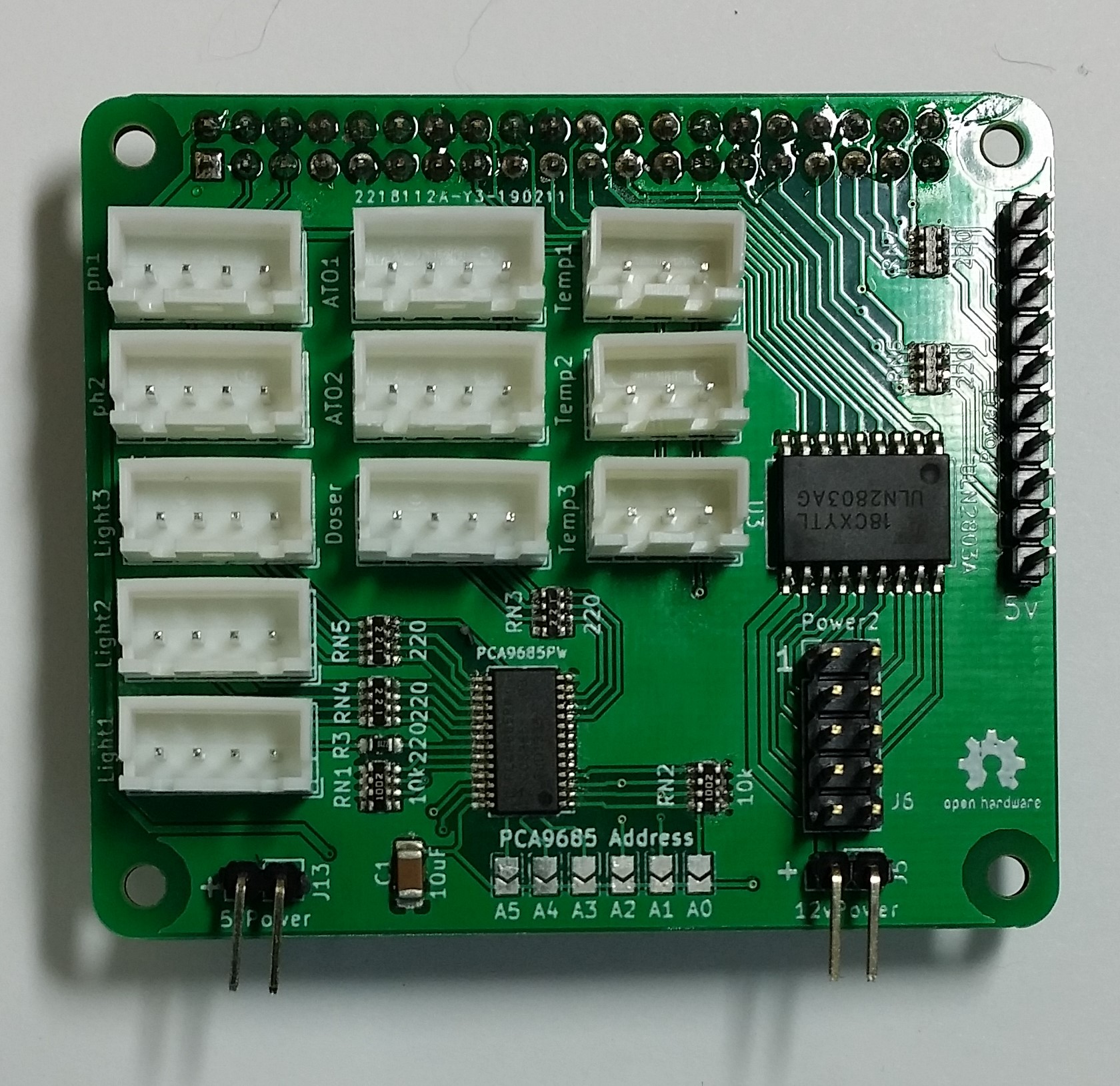 Reef piHat, from the project README