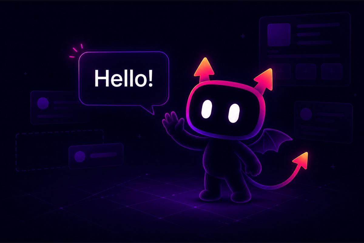 Vibo, the Vibe Annotations mascot, waving hello