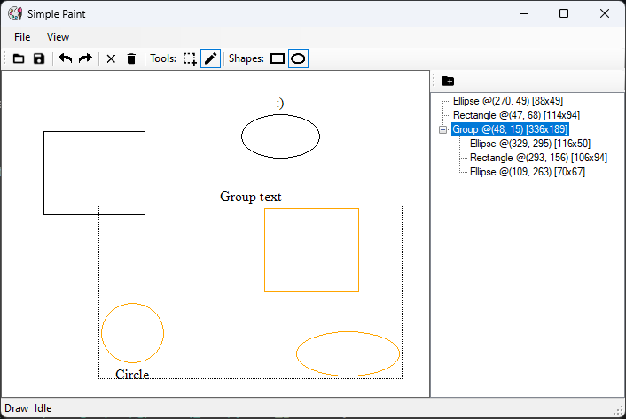 Paint-Mainwindow