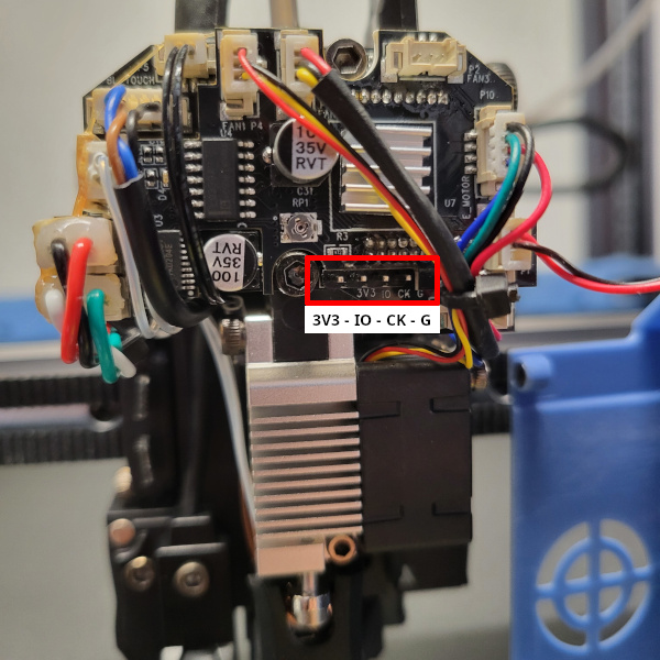 toolhead st-link pins location