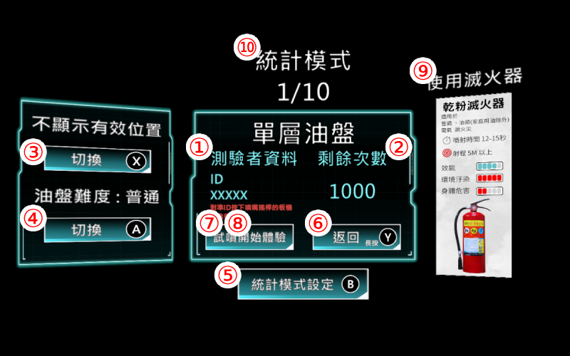 簡易模式準備畫面