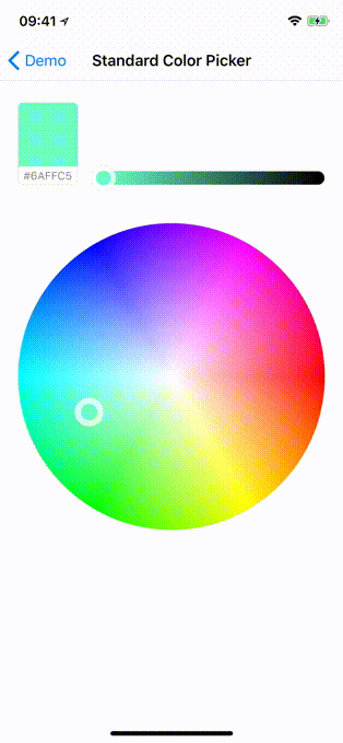 默认Flex Color Picker预览