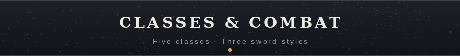 Classes and Combat