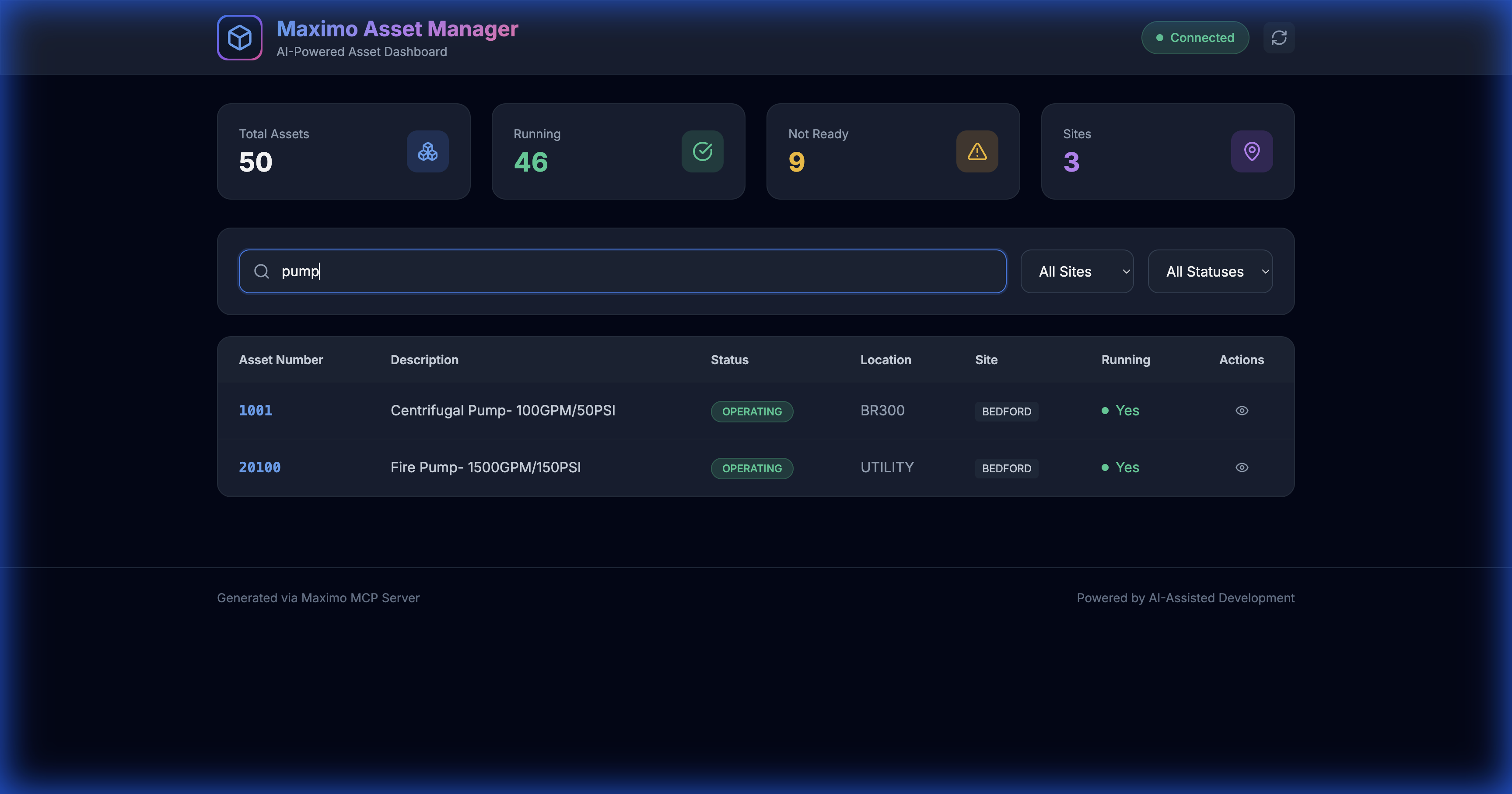 Pump Search