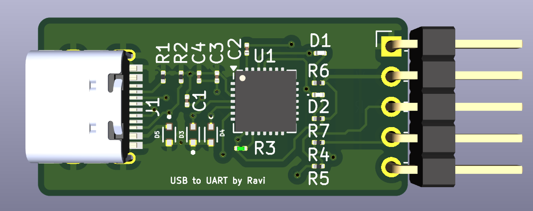 USB-to-UART-converter, from the project README