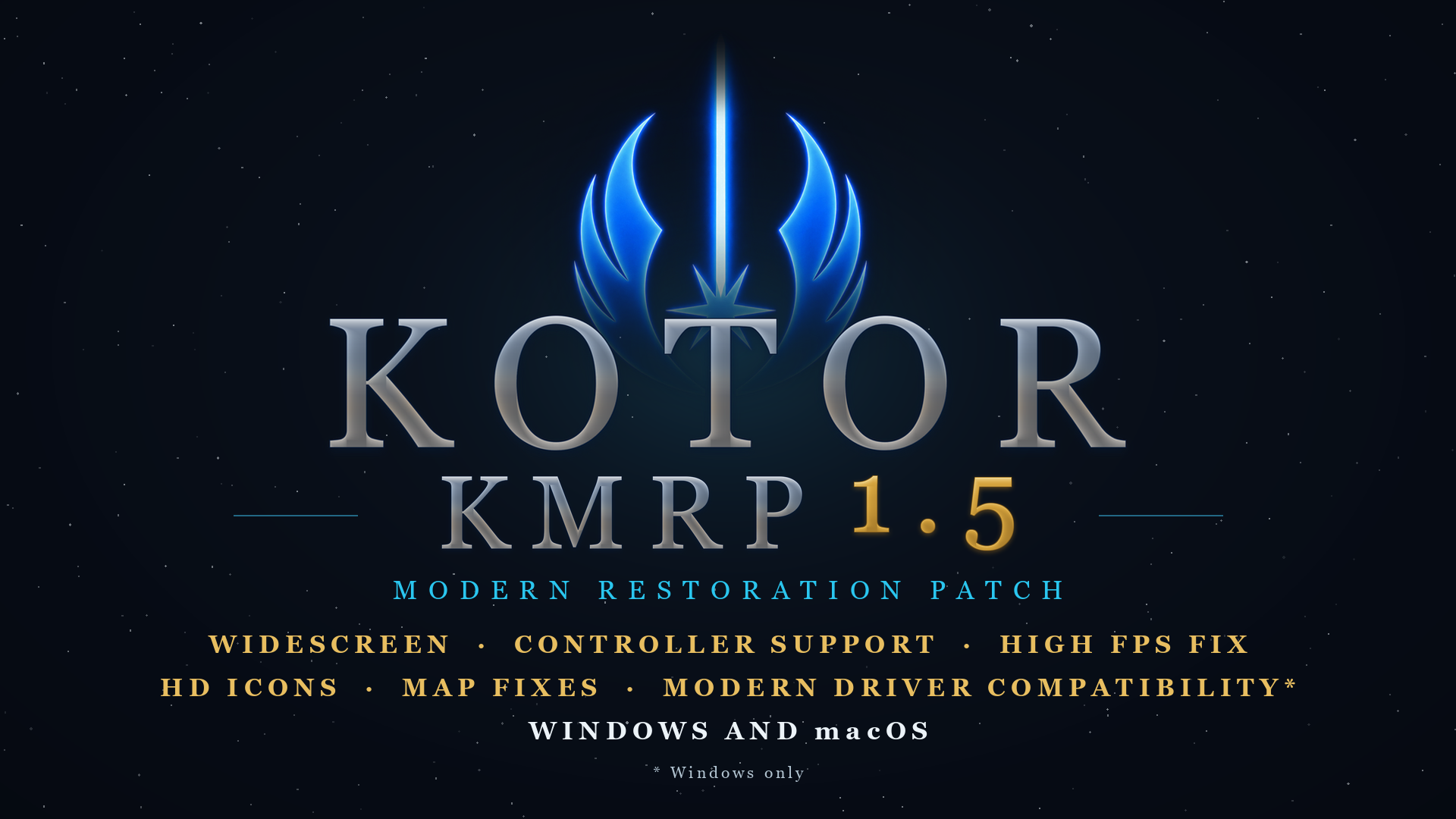 KMRP: KOTOR Modern Restoration Patch cover