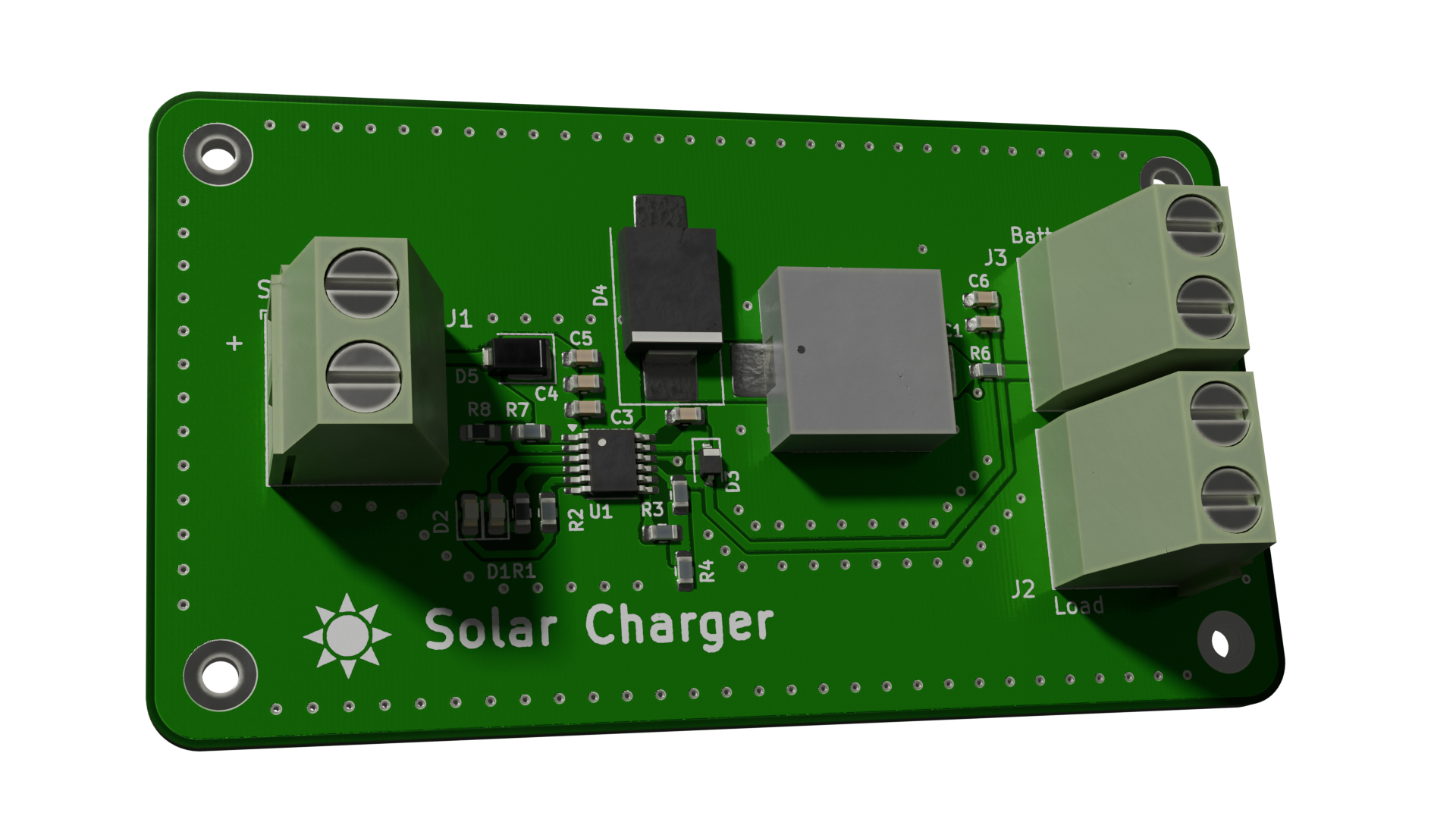 Solar PCB, from the project README