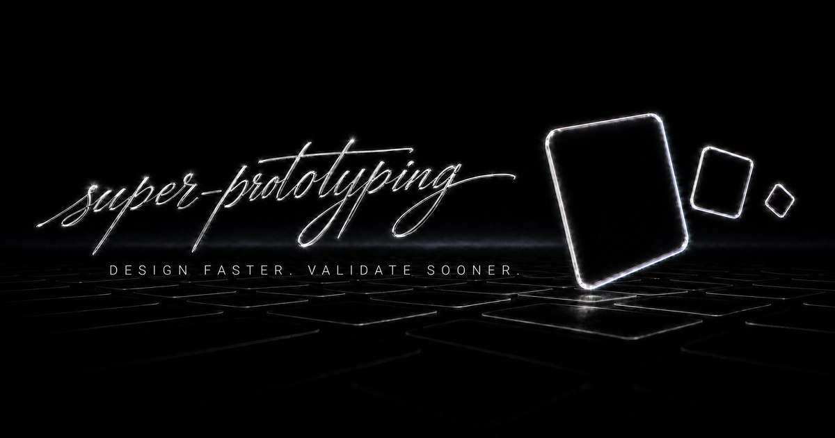 Clone Any App Screen — and Prove It: Introducing super-prototyping