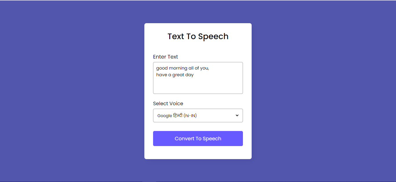 react js text to speech