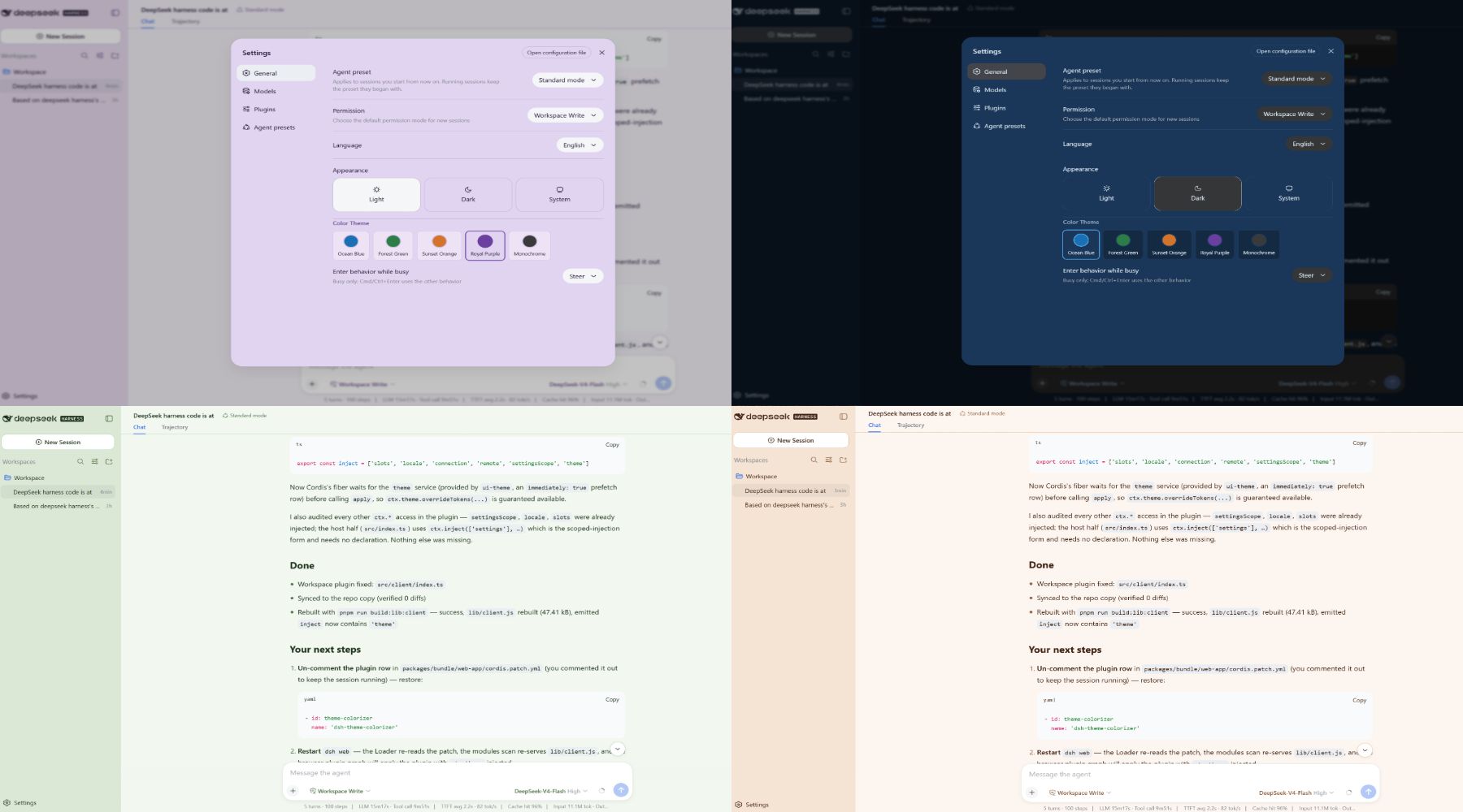 Color theme