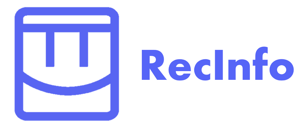 A blurple Rec Room logo.