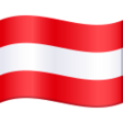 Austria Flag on JoyPixels