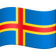 Åland Islands Flag on JoyPixels