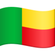 Benin Flag on JoyPixels