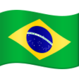 Brazil Flag on JoyPixels