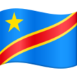 Congo - Kinshasa Flag on JoyPixels