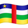 Central African Republic Flag on JoyPixels