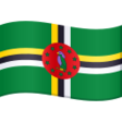 Dominica Flag on JoyPixels