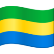 Gabon Flag on JoyPixels