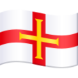 Guernsey Flag on JoyPixels