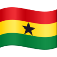 Ghana Flag on JoyPixels
