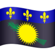Guadeloupe Flag on JoyPixels