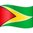 Guyana Flag on JoyPixels