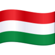 Hungary Flag on JoyPixels