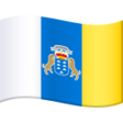 Canary Islands Flag on JoyPixels