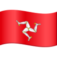 Isle Of Man Flag on JoyPixels