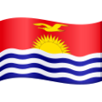 Kiribati Flag on JoyPixels