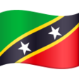 St. Kitts & Nevis Flag on JoyPixels