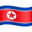 North Korea Flag on JoyPixels