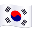 South Korea Flag on JoyPixels