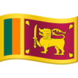 Sri Lanka Flag on JoyPixels
