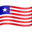 Liberia Flag on JoyPixels