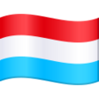 Luxembourg Flag on JoyPixels