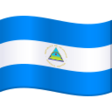 Nicaragua Flag on JoyPixels