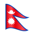 Nepal Flag on JoyPixels