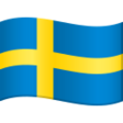 Sweden Flag on JoyPixels